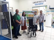 Senai realiza entrega de cadeiras de rodas reformadas