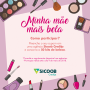 Sicoob sorteará kits de beleza para celebrar Dia das Mães
