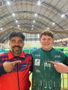 Luan Santos se prepara para o campeonato mundial de t&ecirc;nis de mesa na Su&eacute;cia