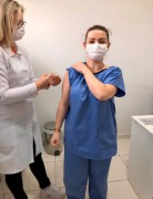 Aplicação da terceira dose em profissionais da saúde já iniciou em Içara