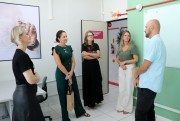 Coordenadora da Escola do Legislativo de Santa Catarina visita a Unesc