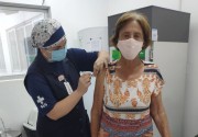 Departamento de Saúde de Maracajá inicia vacinação em idosos acima de 75 anos