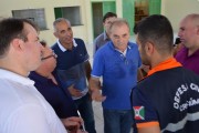 Vereadores fiscalizam de perto os trabalhos da Defesa Civil