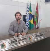 Vereador Juninho Venturini (MDB) assume câmara Legislativa de Balneário Rincão