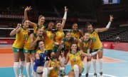 Vôlei do Brasil vence Quênia e pega o Comitê Russo nas quartas em Tóqui
