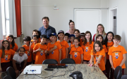 Alunos do Col&eacute;gio Cristo Rei visitam Pa&ccedil;o Municipal