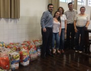 Donativos são entregues após grande arrecadação de Jogo Solidário