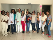 Mulheres de Siderópolis realizam preventivos e exames no Dia D do Outubro Rosa