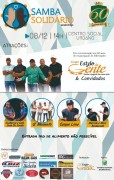 Samba Solidário será no próximo sábado em Siderópolis
