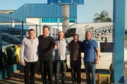 Z&eacute; Zanolli e M&aacute;rcio Dalmolim acompanham Murialdo em visita