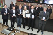 C&acirc;mara Municipal homenageia ex-presidente da Acii