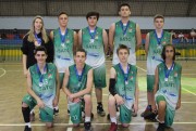 Um time de basquete formador de atletas da Satc