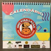 Calendário 2018 da SOS Vira-Lata disponível para a compra