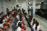 Câmara recebe visita de alunos da Escola Maria Arlete Lodetti