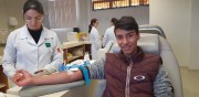 Comunidade de Sombrio festeja São Camilo com doações de sangue