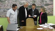 Magagnin recebe deputado Salvaro e apresenta andamento dos recursos aplicados