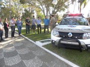 Prefeitura de Maracajá doa viatura para Polícia Militar