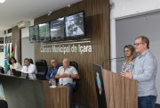 Enfrentamento do coronavírus em Içara foi abordado na sessão do Legislativo