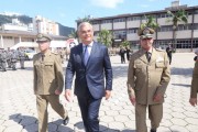 Moreira empossa novo comandante-geral da PM de SC