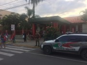 Segurança e Educação: Polícia Militar protege escola
