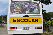 Ônibus de Siderópolis estampam pontos turísticos do município