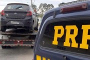 Jovem de Içara é detido com carro clonado do Rio Grande do Sul