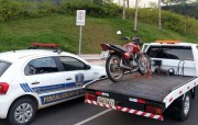 Jovem é detido com moto furtada no Presidente Vargas