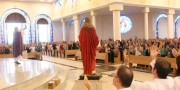 Missa de oração por cura e libertação lota santuário em Içara
