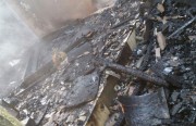 Casa é atingida novamente por incêndio em Lagoa dos Freitas