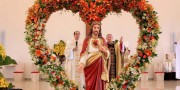 Santuário celebra primeiro ano junto com milhares de fiéis em Içara