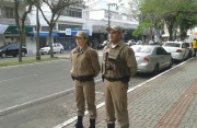 Polícia Militar reforça presença no centro de Araranguá