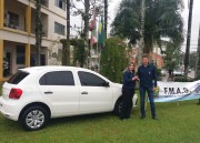 Secretaria de Desenvolvimento de Jacinto Machado recebe carro novo