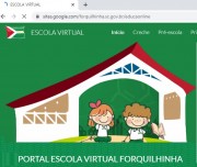 Escola Virtual mantêm os alunos em atividades durante o isolamento em Forquilhinha  