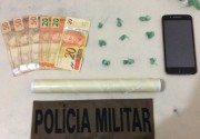 Polícia Militar de Araranguá prende homem por tráfico de drogas