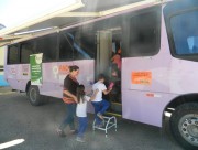 Ônibus lilás percorre municípios da AMREC