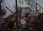 Incêndio destrói oficina de refrigeração em Santa Rosa do Sul
