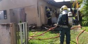 Defesa Civil interdita residência após incêndio no Bairro Liri