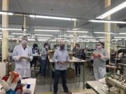 Indústrias do vestuário do Município de Maracajá doam 1,1 mil máscaras cirúrgicas