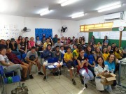 Gravidez na adolescência em debate em escolas de Maracajá