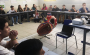 Aula com "realidade aumentada" amplia interação e assimilação de conteúdo em Maracajá
