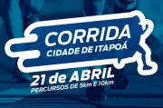 Corrida de rua promove a sa&uacute;de e o bem-estar em Itapo&aacute;, em abril
