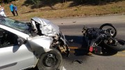 Motociclista morre após colisão frontal na SC-108