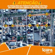 Trânsito de Içara terá alterações a partir de segunda-feira