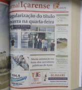 Jornal I&ccedil;arense registra seus 23 anos de hist&oacute;ria em I&ccedil;ara