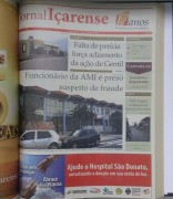 Jornal I&ccedil;arense registra seus 23 anos de hist&oacute;ria em I&ccedil;ara