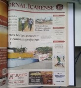 Jornal Içarense registra seus 23 anos de história em Içara 