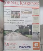 Jornal Içarense registra os 24 anos de história em Içara