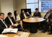 D&oacute;ia acompanha prefeitos tucanos do Sul em Bras&iacute;lia