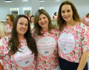 Rede Feminina de Içara realiza  nova edição do Chá Cor de Rosa