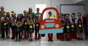 Projeto &ldquo;eu respeito o tr&acirc;nsito&rdquo; envolve  estudantes da Escola Quintino Rizzieri